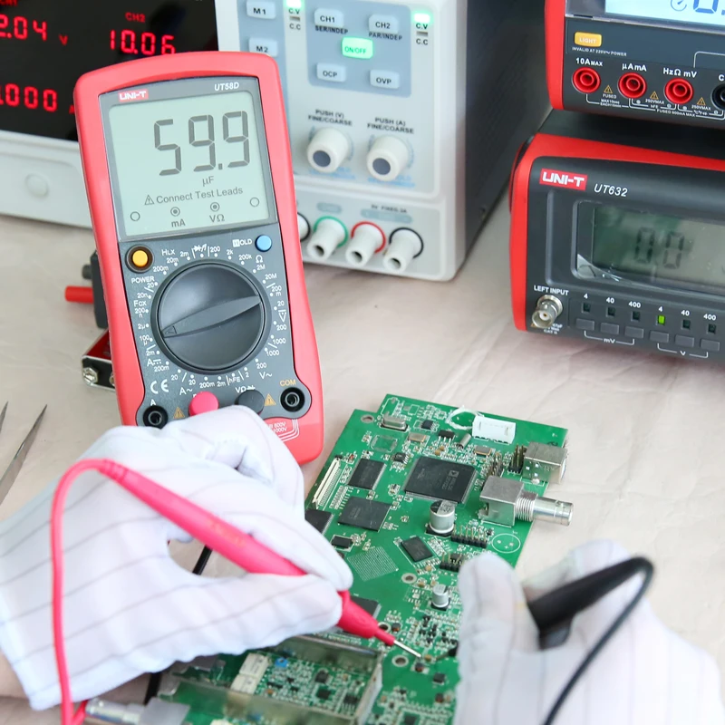 UNI-T UT58A/UT58B/UT58C/UT58D Resistance/Capacitance/Frequency/Temperature Test Manual range General Digital Multimeter | Инструменты