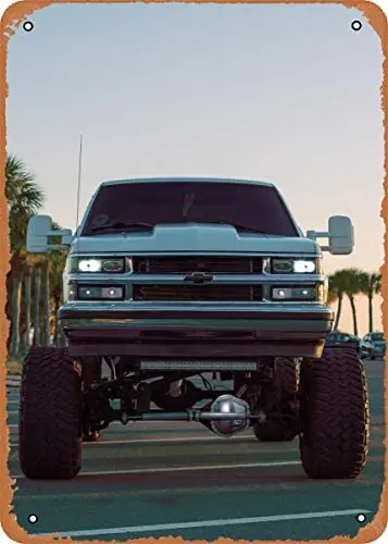 

Metal Sign - Cars Trucks 1999 Chevy Silverado - 8 x 12 Vintage Look Tin Sign