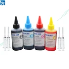 Набор 4x100ML чернила для заправки картриджа универсальные для Epson Stylus S22 SX125 SX130 SX230 SX235W SX420W SX425W SX430W 440W Ciss и чернильный картридж