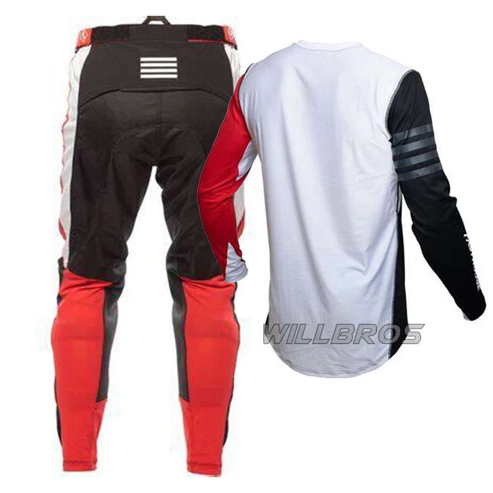 

New Arrival Raven Twitch Gear Set Motorcycle Motorbike Suit Scooter Street Moto Racing Jersey Pants