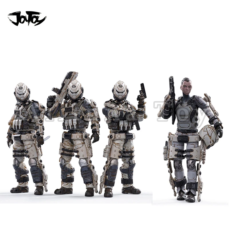 

JOYTOY 1/18 Action Figure (4PCS/SET) The 20th Army Viper Squad And Female Betty Anime Collection Model For Gift Free Shipping