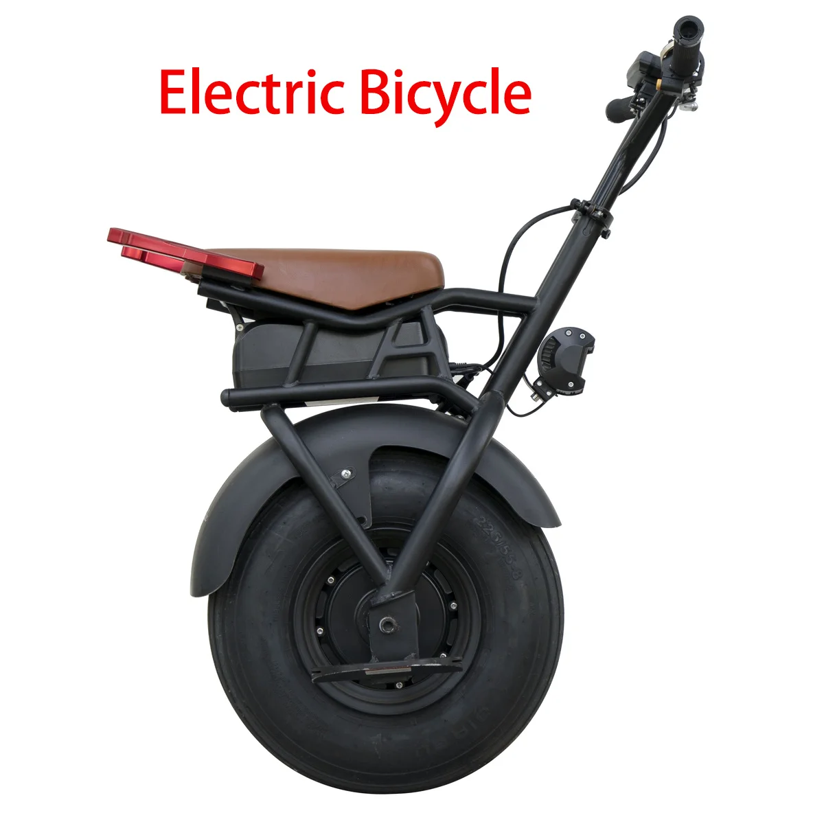 

1000W Electric Bicycle Big Single Wheel Unicycle Wheelbarrow Sport Electric Balance Car 18-Inch Armrest Wide Tire Motorcycle