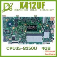 kefu x412uf motherboard with i5 8250u 4g memory is for asus vivobook x412ua x412u x412 laptop motherboard 100 fully tested