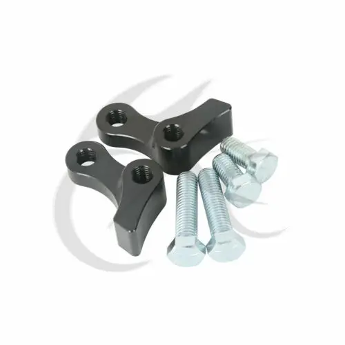 Motorcycle 1&quot INCH Adjustable Lowering KIT For Harley Dyna Super Wide Glide 95-05 black/chrome | Автомобили и мотоциклы