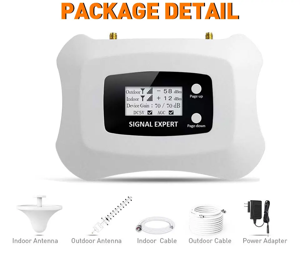 Специально для России DCS 2g 1800mhz Tele2 4G ретранслятор сотовый усилитель 2g Tele2 4g ретранслятор сигнала Сотовый усилитель сигнала