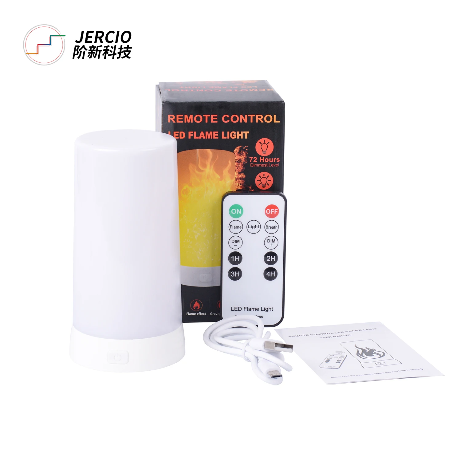 

LED Flame Lamp Night Light Built-in Battery Atmosphere Lamp Bedside Lamp Used For Bedside Living Room Bar Camping USB DCV