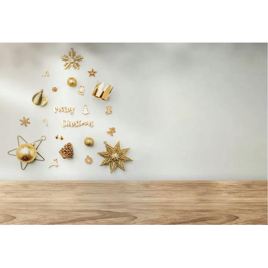 

Christmas Backdrops Glittering Snowflake Crown Background Newborns Portrait Xmas Family Party Decoration Photo Booth