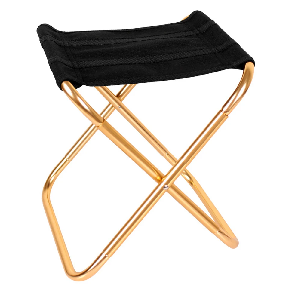Folding Fishing Chair Lightweight Picnic Camping Chair Foldable Aluminium Cloth Outdoor Portable Easy To Carry Outdoor Furniture