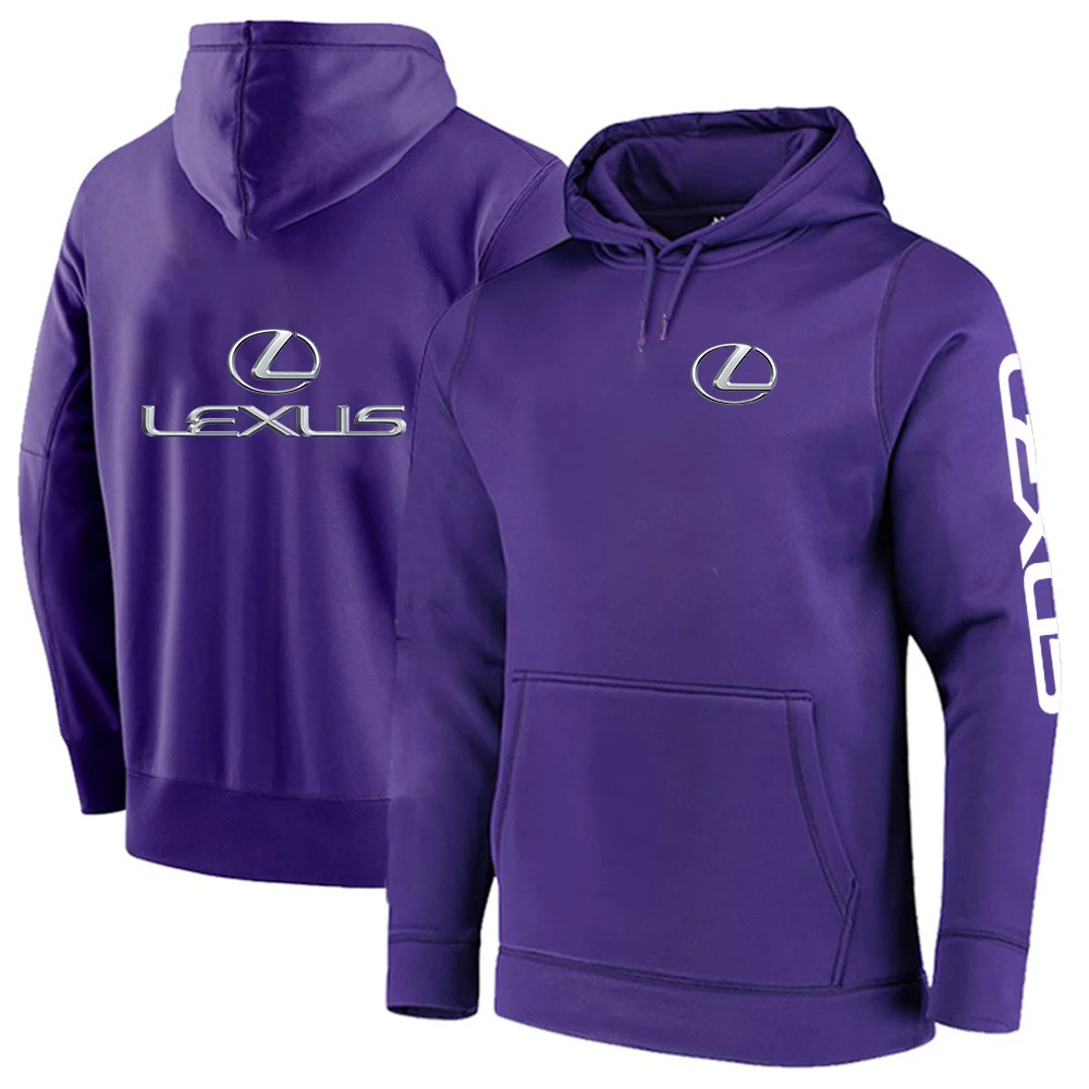 

New Lexus Spring and Autumn Hoodies Pullover Fleece Cotton Sweatshirts Casual Top