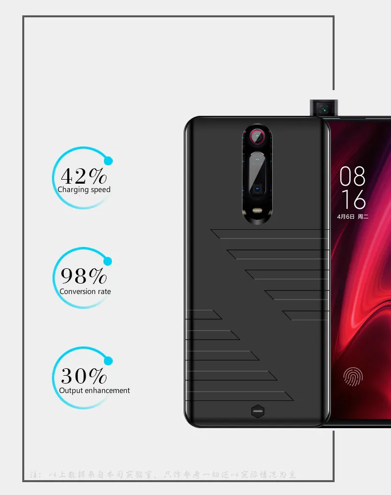 5500 мАч батарея зарядное устройство чехол для Xiaomi Mi 9T Redmi K20 Pro Силиконовый