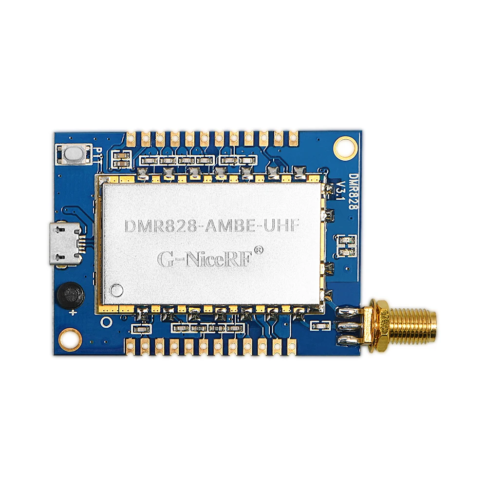 2W 4W DMR828 AMBE++ NVOC UHF VHF 350M Wireless Digital Walkie-talkie Module | Инструменты