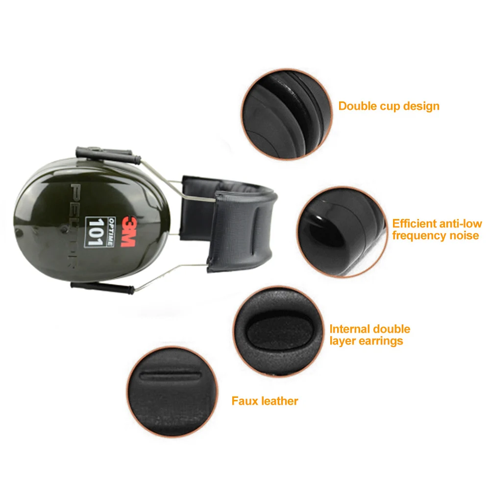 3M H7A шумоподавляющие наушники защита слуха шумоподавление безопасности для