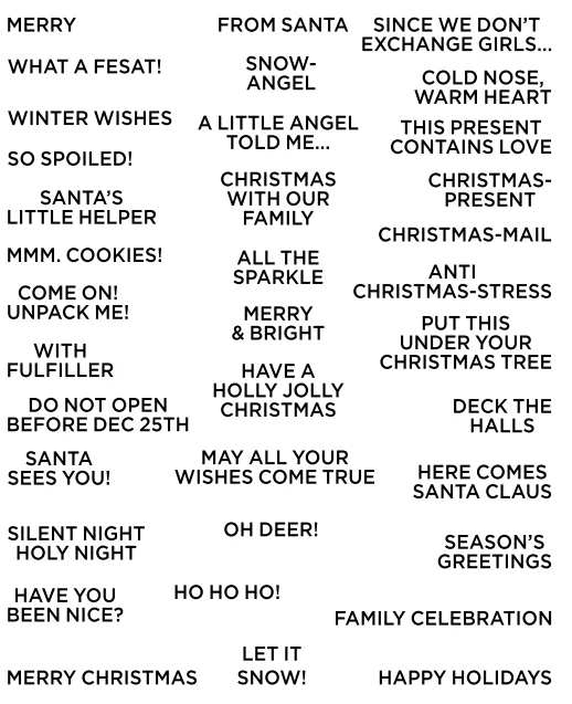 Рождественские настроения прозрачный силиконовый штамп печать для DIY