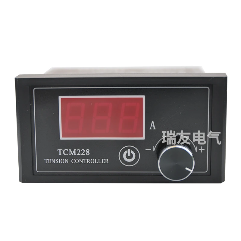 

TCM228 manual tension controller 3.5A micro magnetic powder tension controller regulator clutch brake power supply