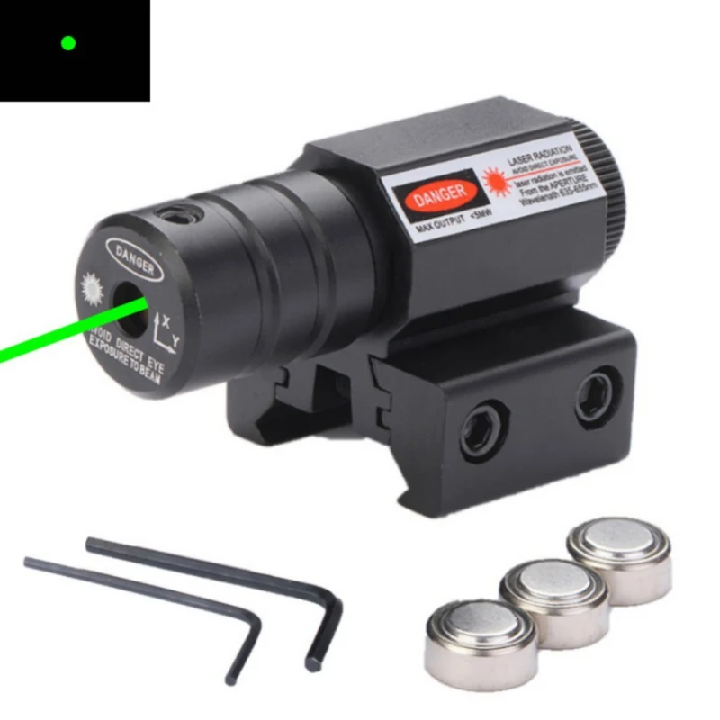 Tactical Green Red Dot Laser Sight Scope Dovetail Weaver Picatinny Rail Mount Hunting Riflescope With Remote Pressure Switch Air | Спорт и