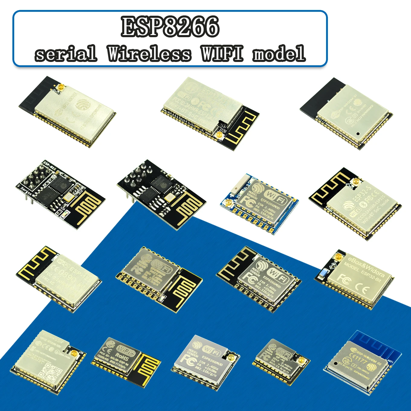 10 шт ESP8266 серийная WIFI модель Φ ESP12F ESP12|Интегральные схемы| |