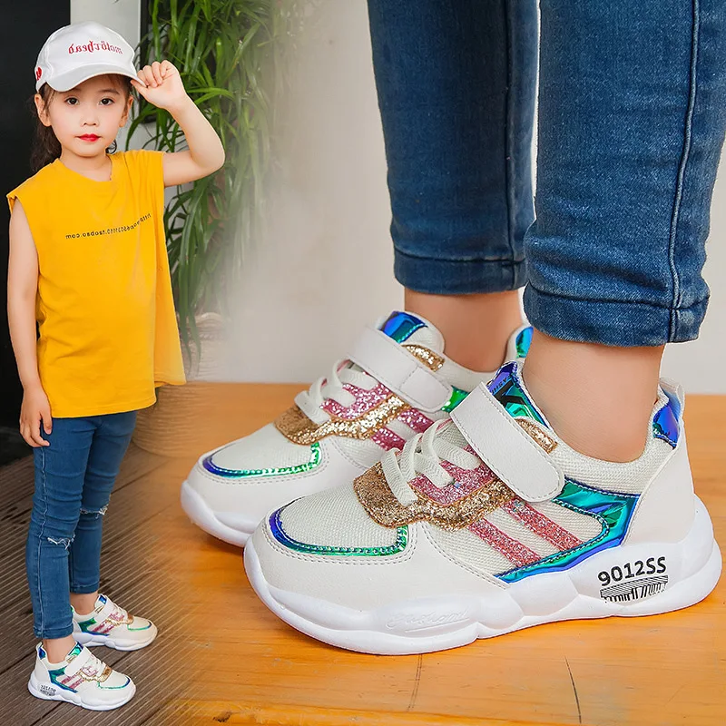Grid Basket Enfant Fille Garcon Tenis Infantil De nigno Sapato Para Menino; детская обувь для мальчиков и девочек; детские спортивные кроссовки для бега - Цвет: Grid