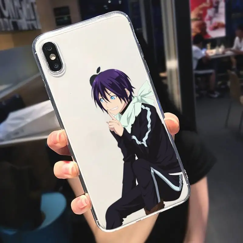 

Yato Noragami Japan anime Phone Case Transparent soft For iphone 5 5s 5c se 6 6s 7 8 11 12 plus mini x xs xr pro max