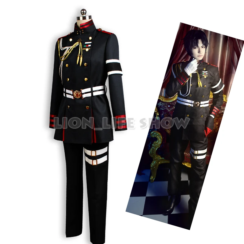 Owari no Seraph of the End Guren Ichinose Cosplay Costume Attire Outfit Uniform For Men Female full set |