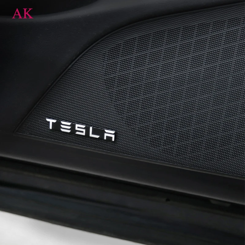 Декоративные наклейки из алюминиевого сплава для Tesla model 3 S X модифицированные