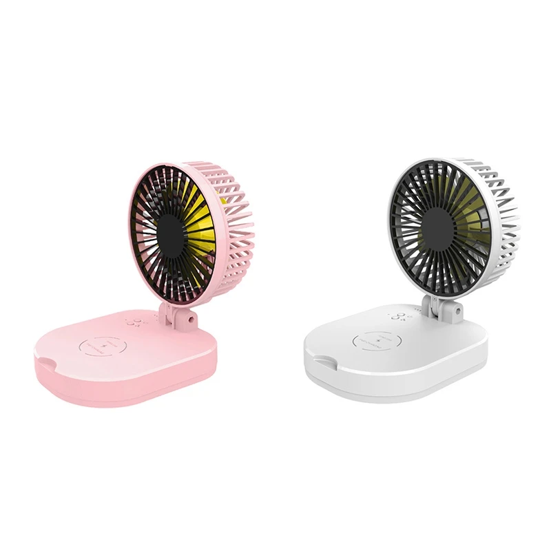 5000 мАч Usb маленький вентилятор складной портативный мини для мобильного телефона