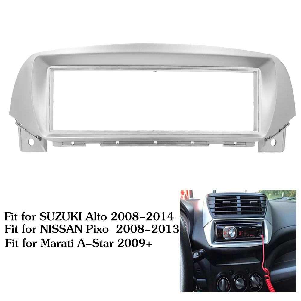 Автомобильная радиоустановка 1Din для 2008 2014 Suzuki Alto Nissan Pixo Maruti A Star Dash CD Player Аудио
