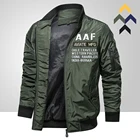 Мужская куртка-бомбер с вышивкой, Повседневная Уличная куртка, новинка 2020, модная мужская бейсбольная куртка с воротником-стойкой, военная тактическая куртка