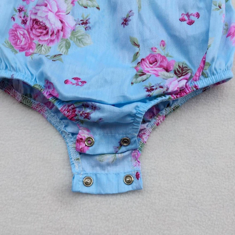 Комбинезон с открытыми плечами для маленьких девочек Одежда Детский комбинезон