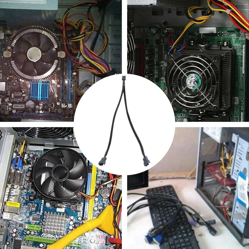 5Pin до 4Pin разъем вентилятора адаптер конвертер Удлинительный кабель провод для Dell