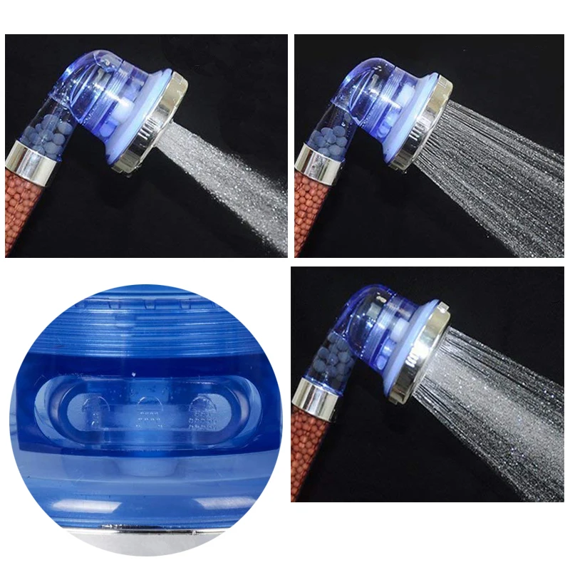 Головка для душа Спа с кнопкой включения/выключения 3 функции | Обустройство дома