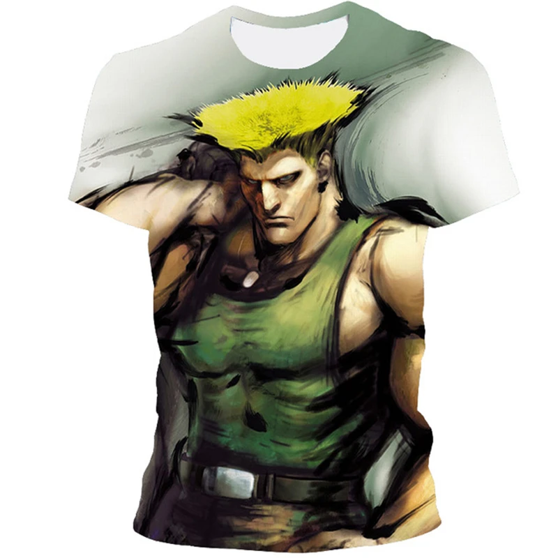 

2021 new Retro Trendy Beauty T-Shirt 3D Funny Expression Men's T-Shirt Star Singer Music Shirt Summer Short Sleeve