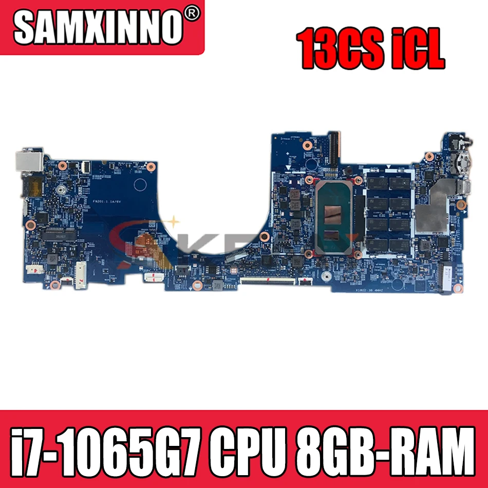 

Akemy 19728-1 13CS iCL For HP Laptop motherboard mainboard W/ i7-1065G7 CPU + 8GB-RAM UMA