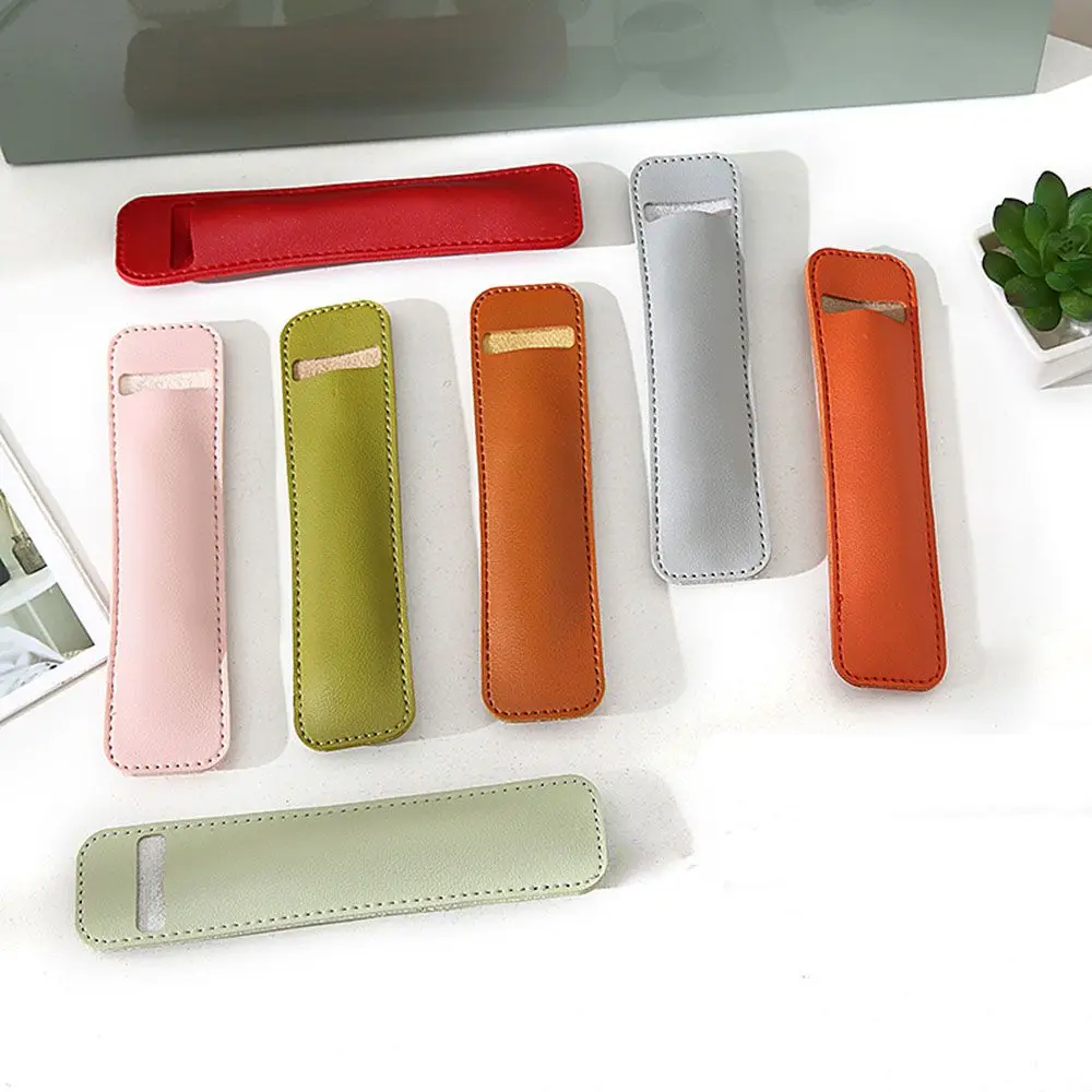 

Portable Adhesive Protective Case for Apple Pencil Sticky Holder Sleeve PU Bandage Cover Touch Pen Pouch Bags Office Supplies