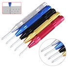 5-дюймовый автоматический Центральный штифт, перфоратор, пружинная маркировка, пусковой инструмент для отверстий, пресс для дерева, вмятин, деревообрабатывающий инструмент, сверло, ручные инструменты