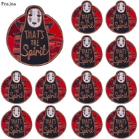 prajna 10 pcs spirited away patch iron on embroidered patches for clothing thermoadhesive patches cute anime parches on clothes