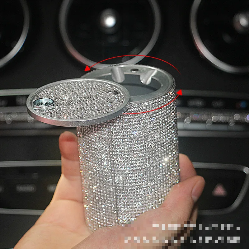 Rhinestone Diamond Lady пепельница для сигарет автомобиля женщин авто аксессуары интерьера