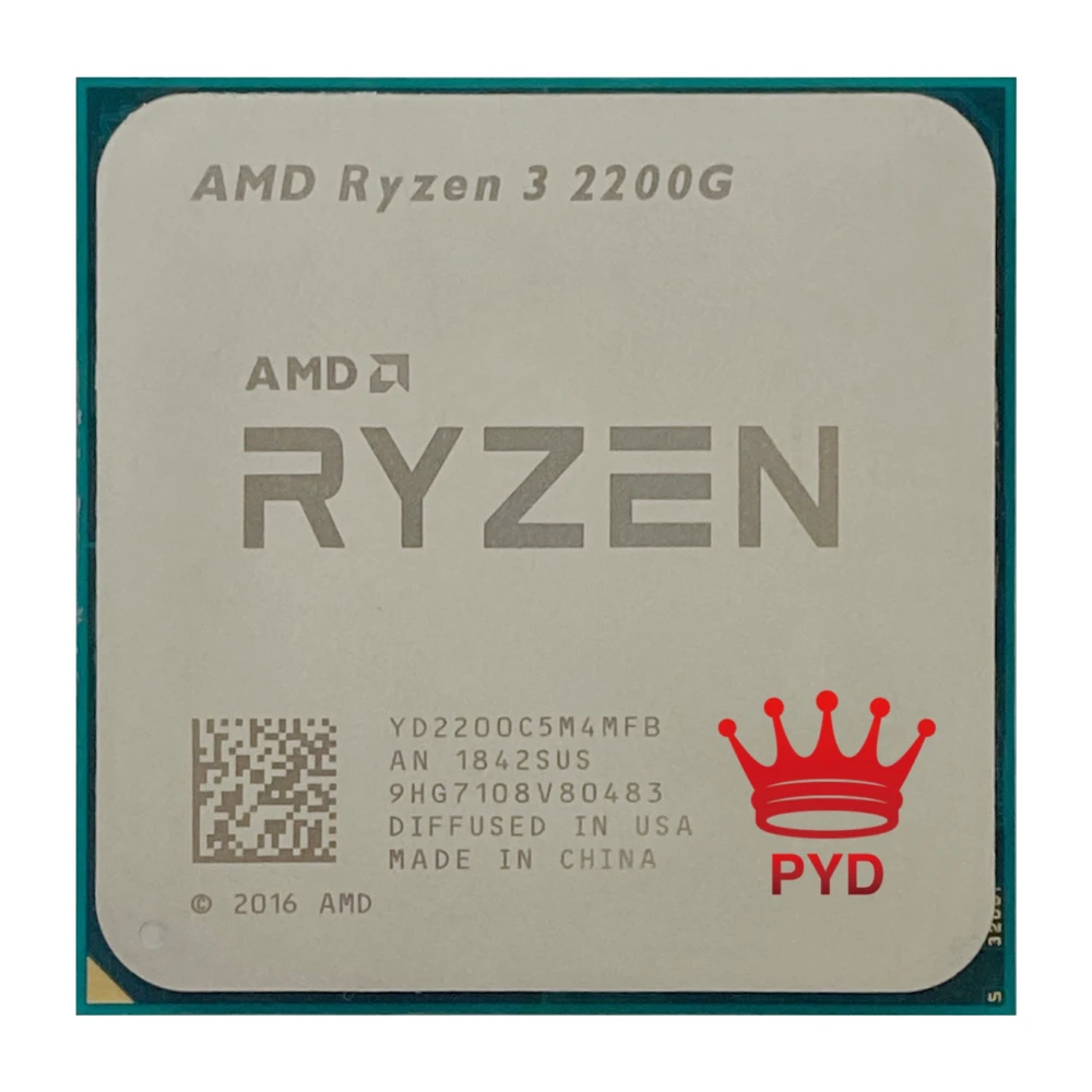Процессор AMD Ryzen 3 2200G 4-ядерный 2200 ГГц Socket AM4 | Компьютеры и офис