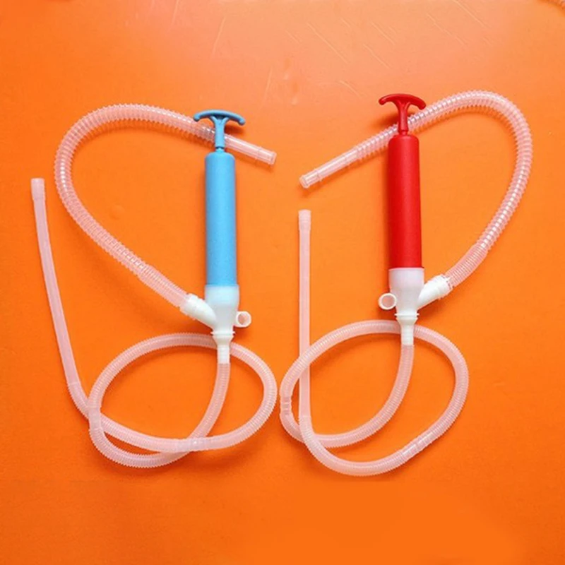 

Portable Manual Dispenser Random Color Fuel Lightweight Lubricant Liquid Fluid Transfer Pump Inflator Siphon Suction Petrol Car