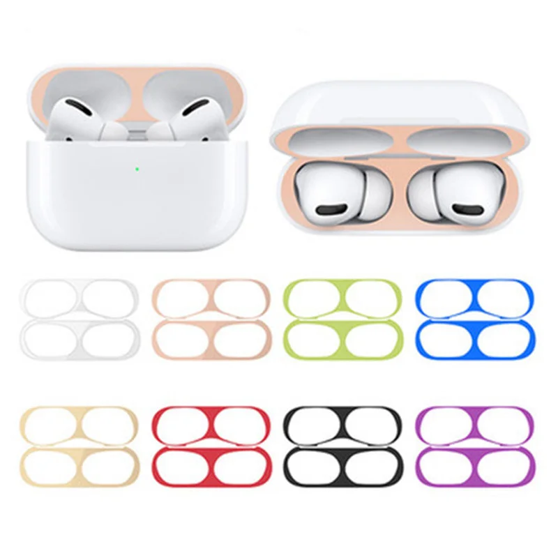 Пыленепроницаемый и устойчивый к царапинам стикер для AirPods 1 2 защита от пыли