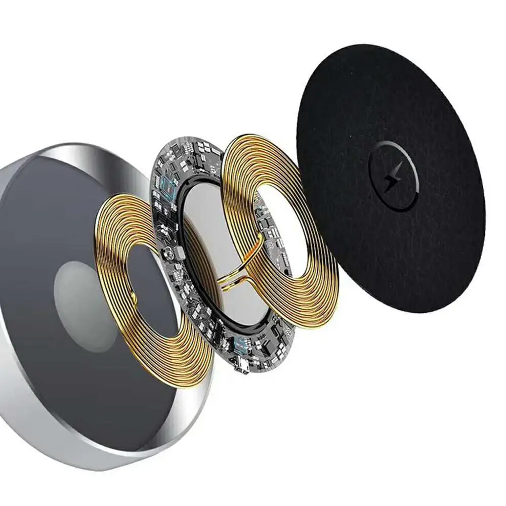

2in1 2in1 USB Mini Qi Fast Wireless Charger Charging Pad for Watch Series 1 2 3 4 for mobile phone