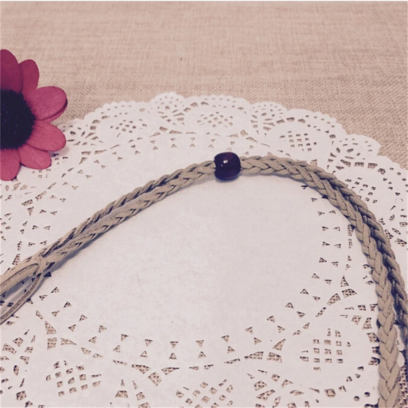 1 шт. Бохо головная повязка с индийским пером головной убор веревка для волос