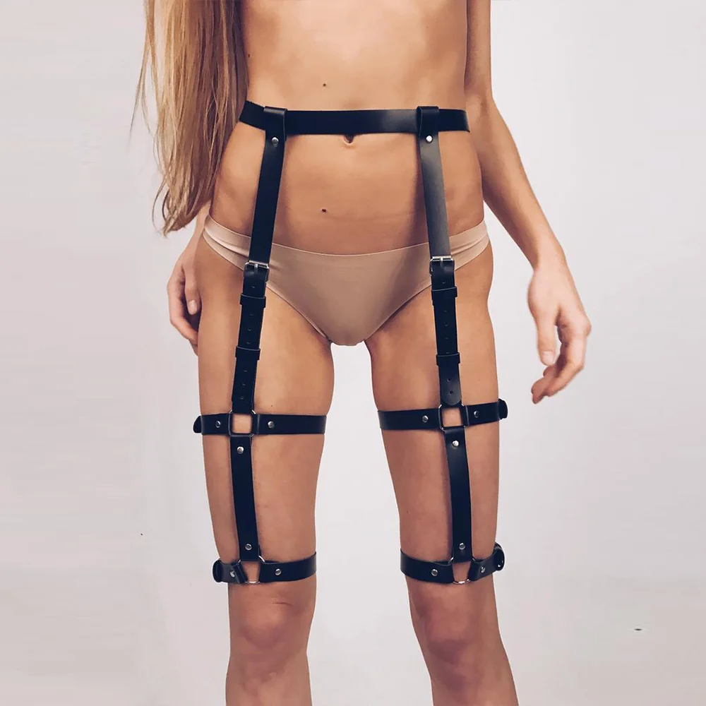 CEA. Жгут,, ручная работа, панк, готика, кожа, подвязки, пояс на талии, ремни, бедра, высокая нога, жгут, подтяжки для джинсов, брюки, нижнее белье - Цвет: LP-001