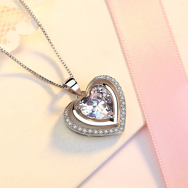 Модные Стразы ручной работы подвеска из стерлингового серебра 925 пробы с