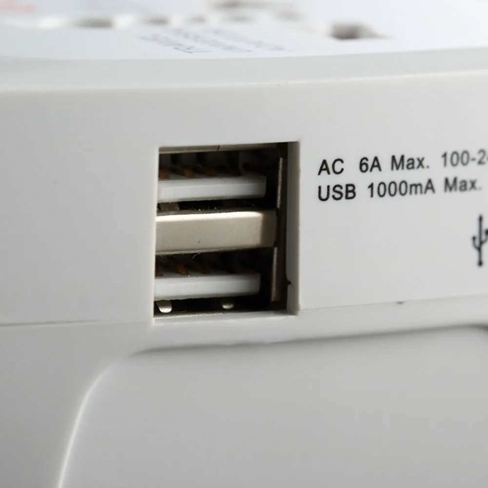 Mobile Phone Multifunctional Wall Charger World Universal Plug Dual USB Power Outlet Socket Converter Travel Adapter Electronic |