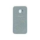 Чехол силиконовый для Samsung J2 (2018) Серый тканевый