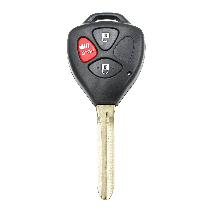 3 кнопки дистанционного ключа 433 МГц 4D67 с чипом 4D 67 внутри для Toyota 2005 2008 Hilux TOY43 Blade 2 +
