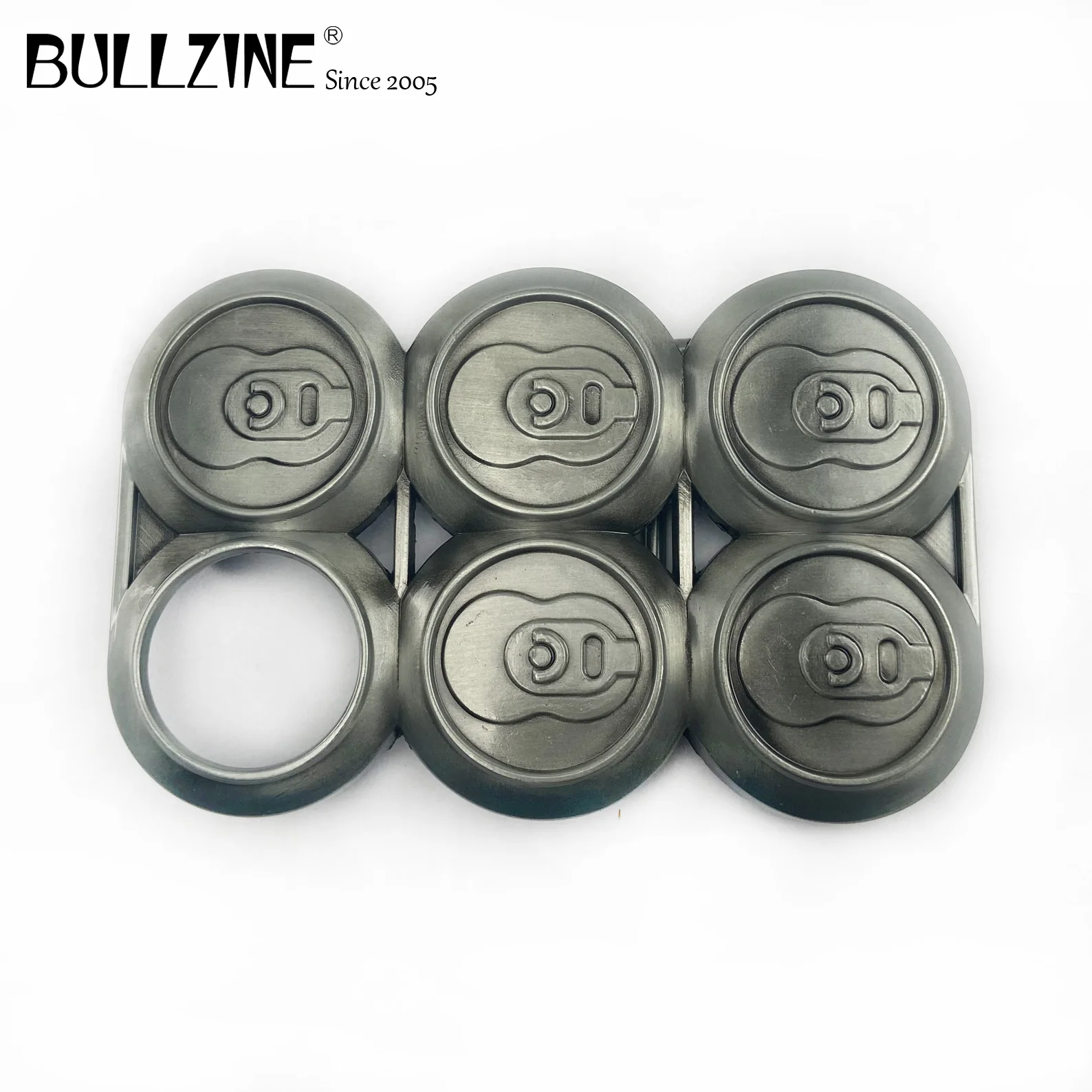 В Bullzine ковбойские пряжки ремня с оловянной отделкой FP 02456 подходит для детей на