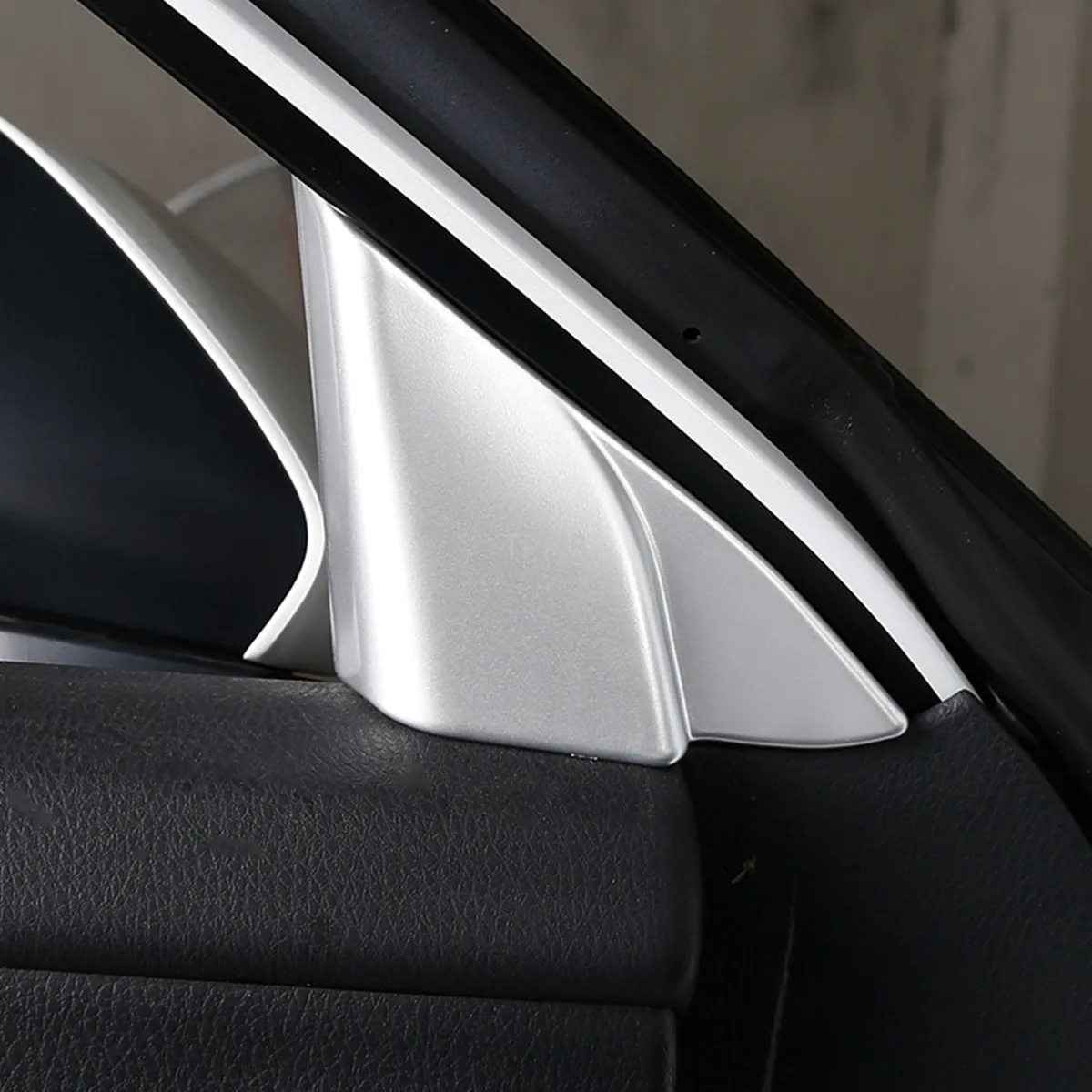 Carbon Fiber A-column Triangle Cover Trim for Toyota Camry 2018 2019 8th Car Styling Front Door  Accessories