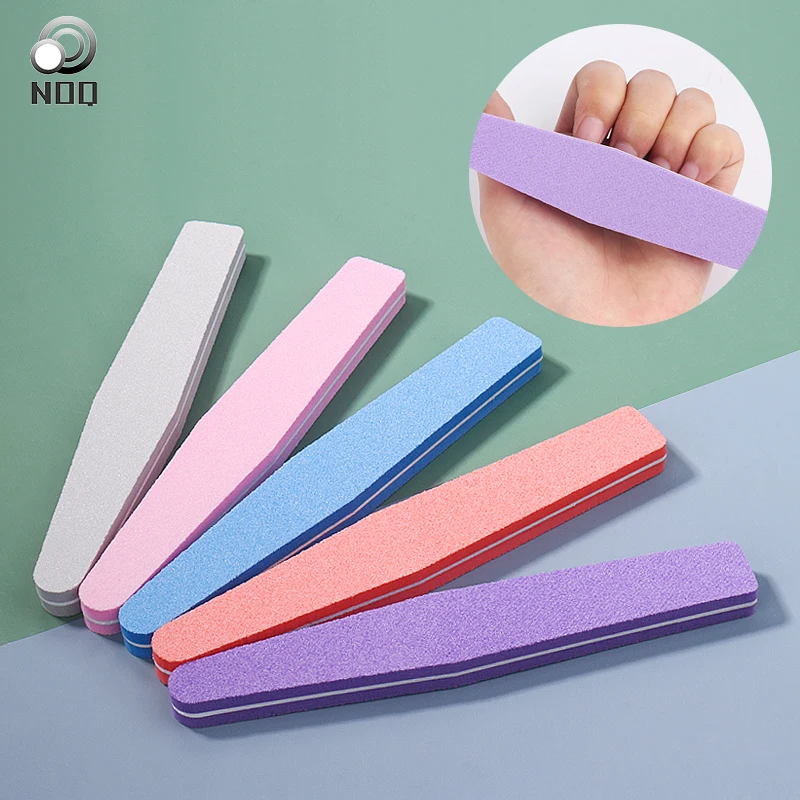 5 шт. набор пилок для ногтей шлифовальная губка шлифовка маникюра аксессуары