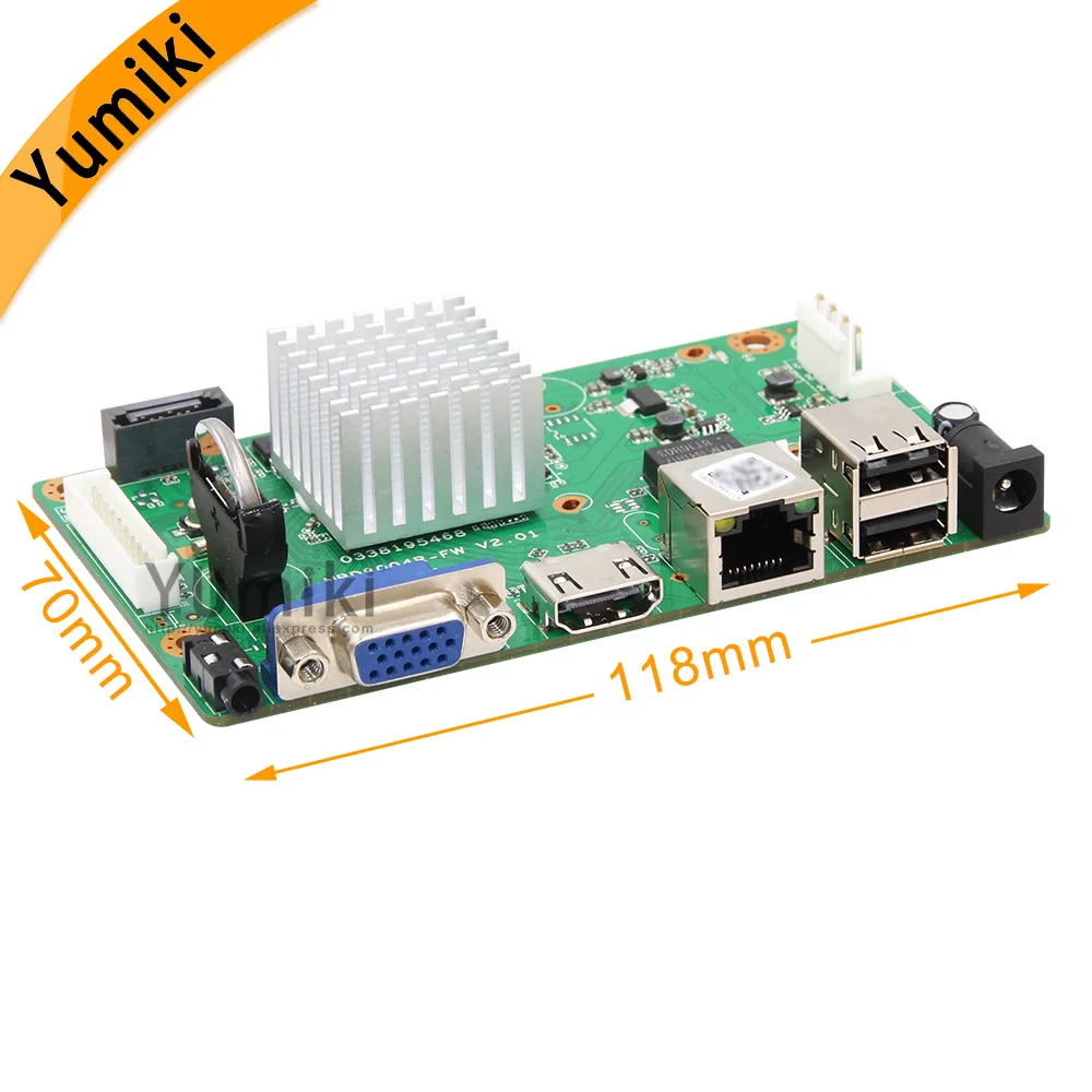 16CH * 5.0MP H.265/H.264 NVR Network Vidoe Recorder DVR Board Intelligent Analys IP Camera с SATA Line ONVIF CMS